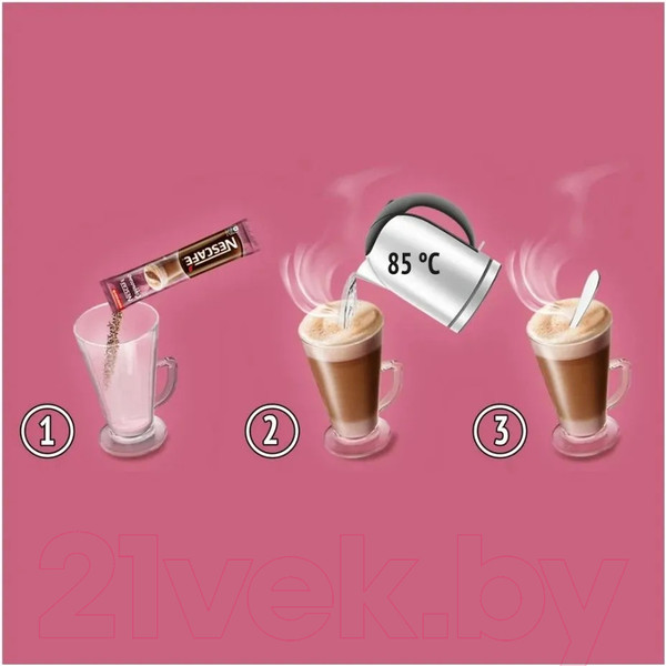 Изображение товара Кофе растворимый Nescafe Classic Cappuccino (18x18г)