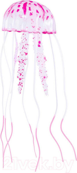 Изображение товара Декорация для аквариума Aqua Della Цветная медуза / 234/418956/pink