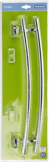 Изображение товара Держатель для полотенца Wenko Cuba Duo 22173100C