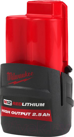 Изображение товара Аккумулятор для электроинструмента Milwaukee M12 HB2.5 High Output / 4932480164