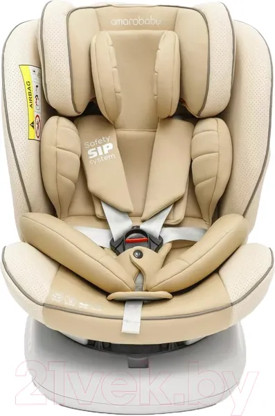 Изображение товара Автокресло Amarobaby Champion Isofix / AMARO-2008CH-Be (бежевый)