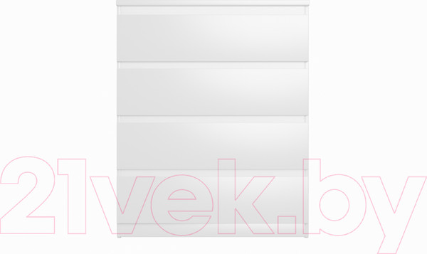 Изображение товара Комод Mio Tesoro Мальта 4 ящика 80x99 2.05.02.070.1 (белый)