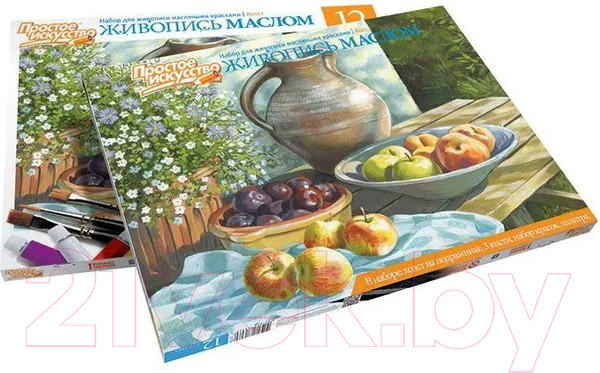 Изображение товара Картина по номерам Easy Art №2 Кувшин с фруктами / 737002