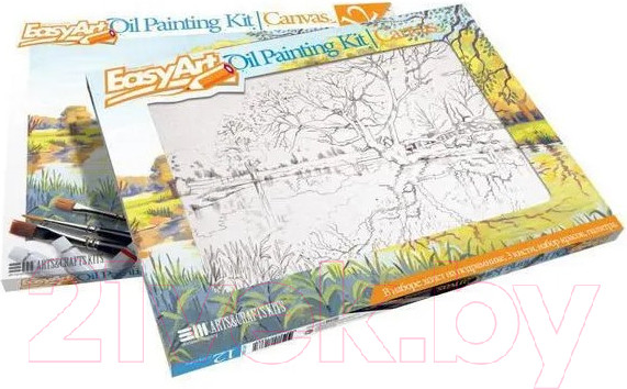 Изображение товара Картина по номерам Easy Art №7 Пруд / 737007