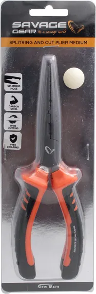 Изображение товара Плоскогубцы рыболовные Savage Gear MP Splitring And Cut Pliers / 71890 (M)
