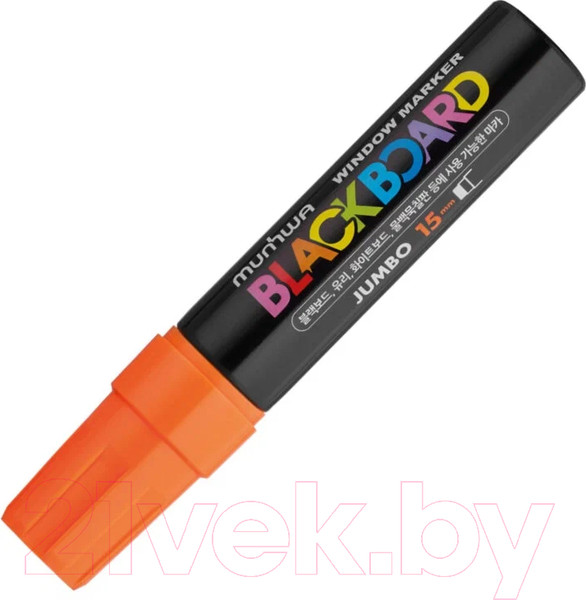Изображение товара Маркер меловой MunHwa Black Board Jumbo / JBM15-11 (оранжевый)