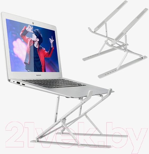 Изображение товара Подставка для ноутбука Miru MLS-5003 (серебристый)