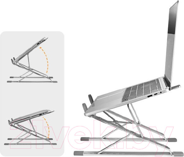 Изображение товара Подставка для ноутбука Miru MLS-5003 (серебристый)