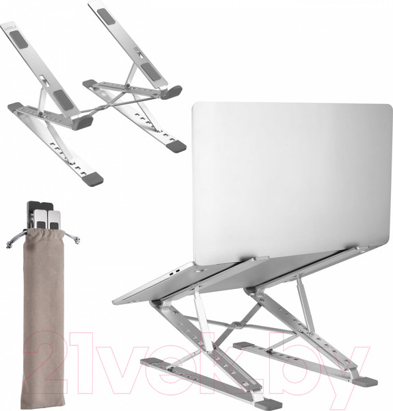 Изображение товара Подставка для ноутбука Miru MLS-5003 (серебристый)