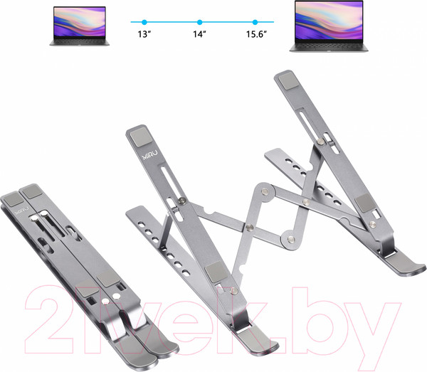 Изображение товара Подставка для ноутбука Miru MLS-5002 (серый)