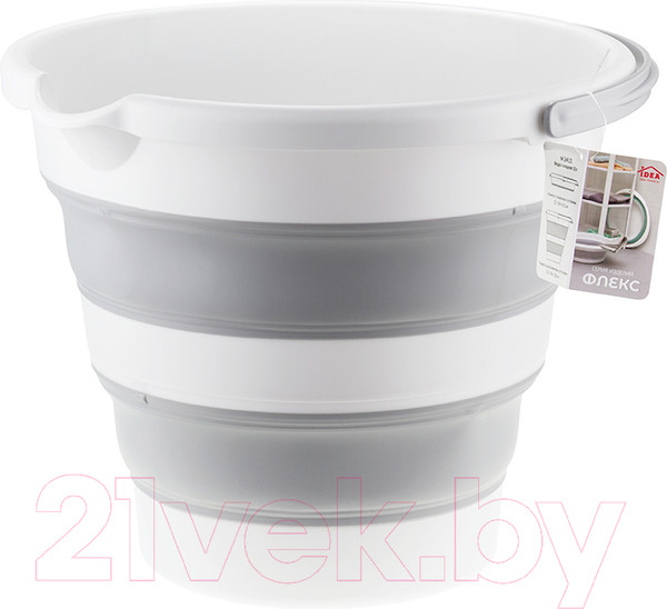 Изображение товара Ведро Idea Флекс М2413 (10л, смоки)