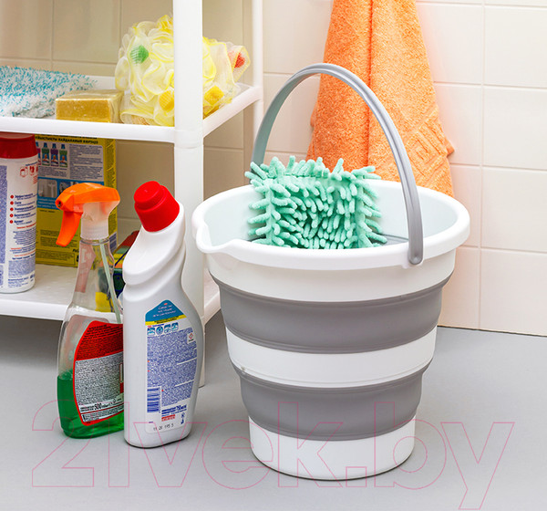 Изображение товара Ведро Idea Флекс М2413 (10л, смоки)