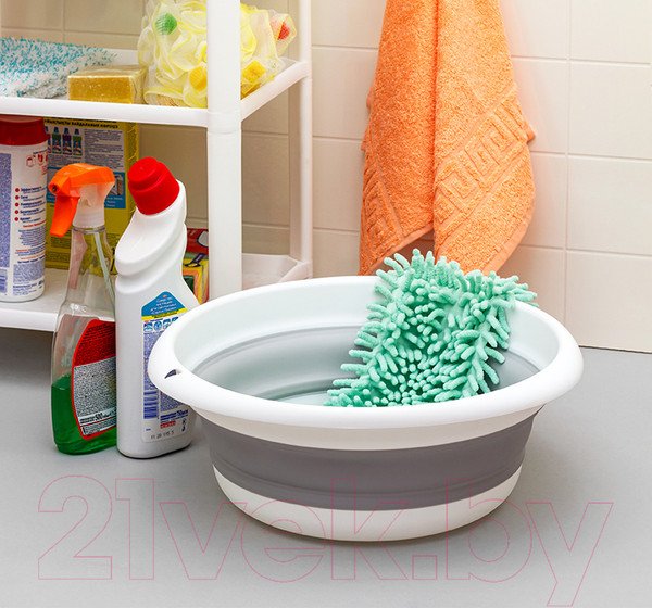 Изображение товара Таз Idea Флекс М2502 (10л, смоки)