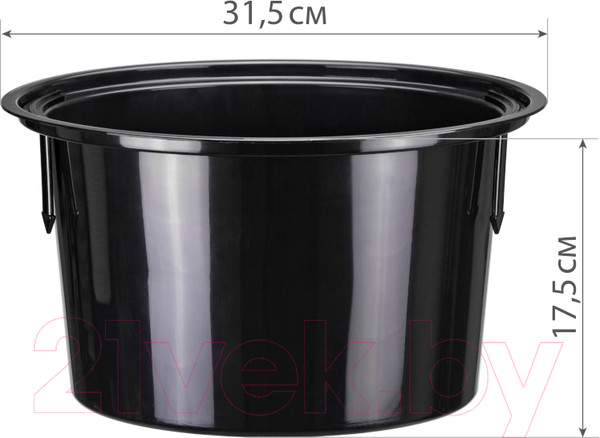 Изображение товара Кашпо Idea Мозаика М3409 со вставкой (белый)