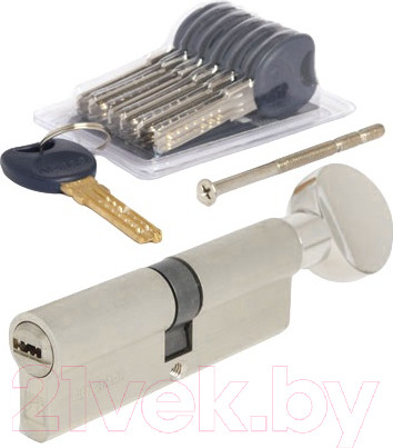 Изображение товара Цилиндровый механизм замка Apecs Premier CD-90-C-NI