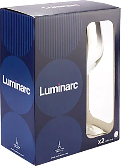 Изображение товара Набор бокалов Luminarc Селест Серебряная дымка O0230 (2шт)