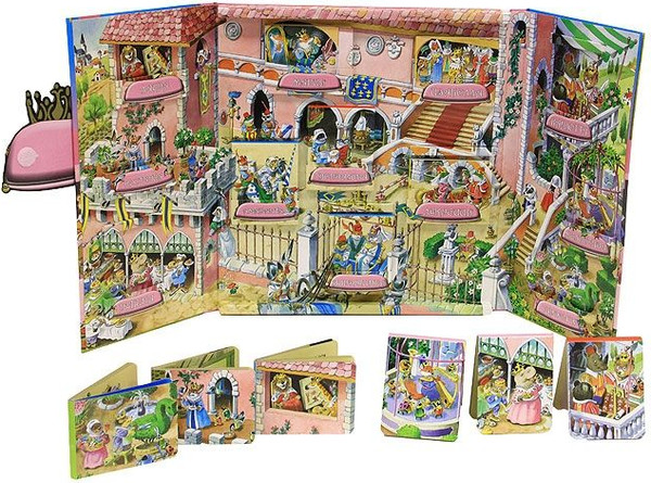 Изображение товара Набор развивающих книг АСТ Маленькие принцессы. Открой и поиграй, твердая обложка (Казалис Анна)