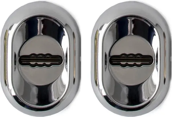 Изображение товара Накладка под сувальдный ключ VELA V13-S-CR (хром)