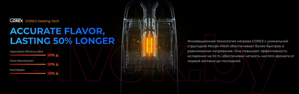 Изображение товара Электронный парогенератор Vaporesso Xros 3 Mini Pod 1000mAh (2мл, розовый)