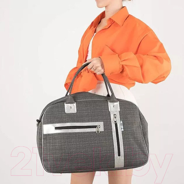 Изображение товара Сумка дорожная Ecotope 018-C1316/1-GRY (серый)
