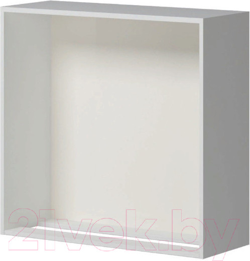 Изображение товара Шкаф навесной для кухни Genesis Мебель Алиса Каспий 800 сушка (белый/каспий темный)