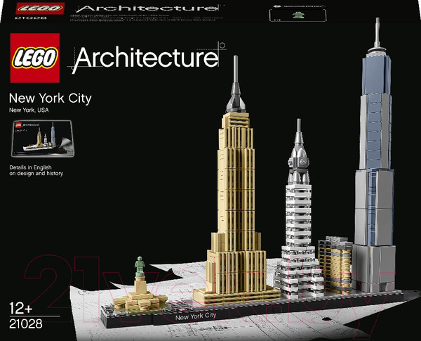 Изображение товара Конструктор Lego Architecture Нью-Йорк / 21028