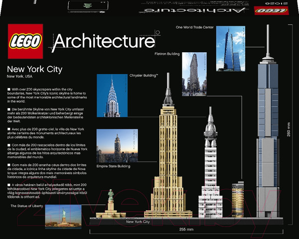 Изображение товара Конструктор Lego Architecture Нью-Йорк / 21028