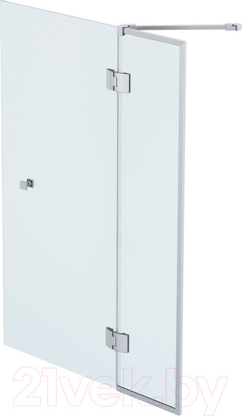 Изображение товара Стеклянная шторка для ванны Benetto BEN401 SL C