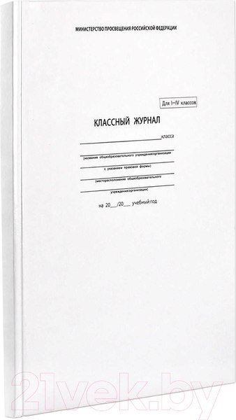 Изображение товара Журнал классного руководителя Феникс+ Классный журнал 1-4 класс / 5191