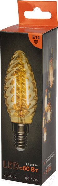 Изображение товара Лампа Rexant Витая свеча 604-119