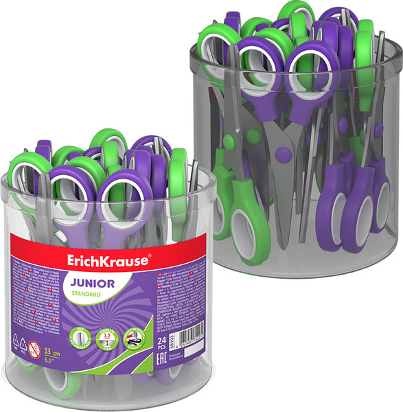 Изображение товара Ножницы канцелярские Erich Krause Junior / 58193