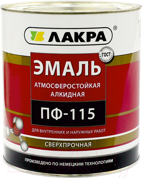 Изображение товара Эмаль Лакра ПФ-115 (2кг, кремовый)