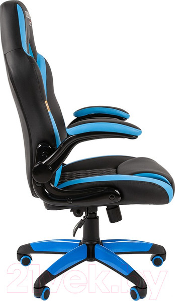 Изображение товара Кресло геймерское Chairman Game 15 (черный/голубой)