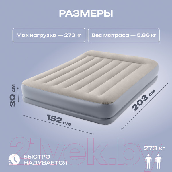 Изображение товара Надувной матрас Intex 64118