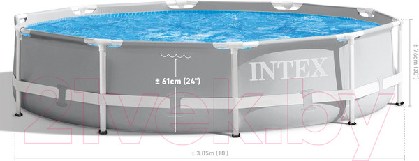 Изображение товара Каркасный бассейн Intex Prism Frame / 26700NP (305x76)