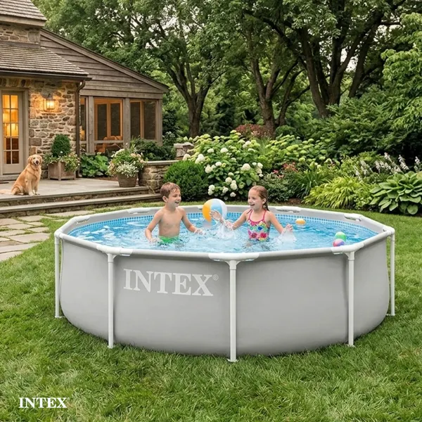 Изображение товара Каркасный бассейн Intex Prism Frame / 26700NP (305x76)