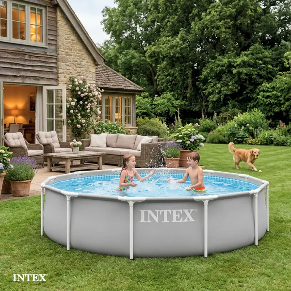 Изображение товара Каркасный бассейн Intex Prism Frame / 26712NP (366x76)