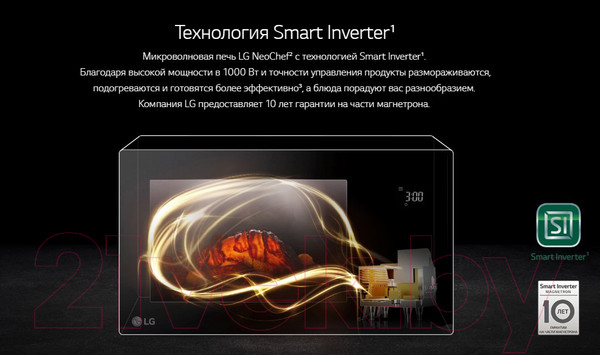Изображение товара Микроволновая печь LG MW25R35GIS