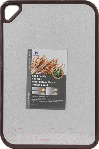 Изображение товара Разделочная доска Smart Solutions Homi / SS-CB-PPBL-44-30 (светло-серый/темно-сливовый)