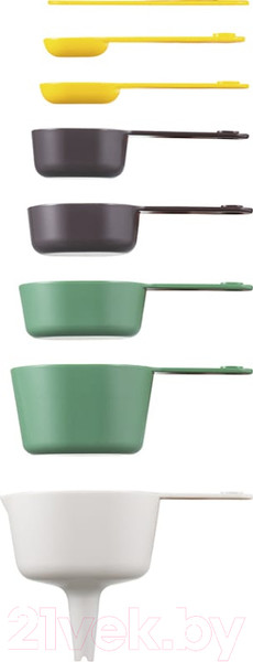 Изображение товара Набор мерных емкостей Smart Solutions Gro / SS-MC-ABSTPR-set9 (9шт)