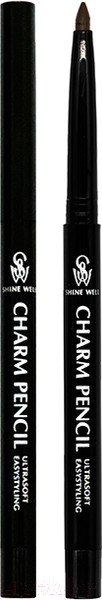 Изображение товара Карандаш для глаз Shinewell Charm Pencil LCP1-02 тон 02