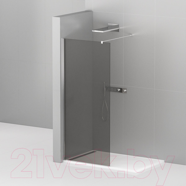 Изображение товара Душевая стенка Cezares LIBERTA-L-1-90-120-GR-Cr