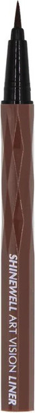 Изображение товара Подводка-фломастер для глаз Shinewell Art Vision Liner LCL1-02 (коричневый)