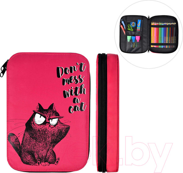 Изображение товара Пенал Феникс+ Крэйзи кот / 58410
