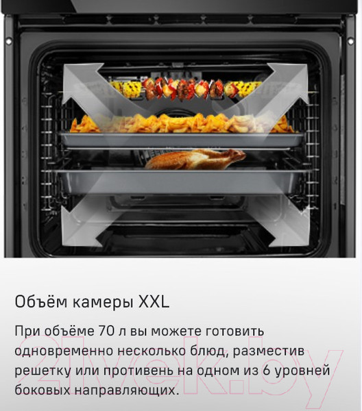 Изображение товара Электрический духовой шкаф Maunfeld MEOC.708PB