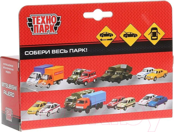 Изображение товара Автомобиль игрушечный Технопарк Mitsubishi Pajero Такси / SB-17-61-MP(T)-WB