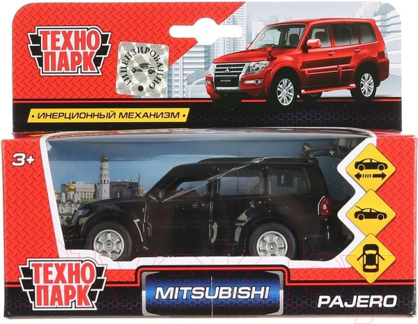 Изображение товара Автомобиль игрушечный Технопарк Mitsubishi Pajero Такси / SB-17-61-MP(T)-WB