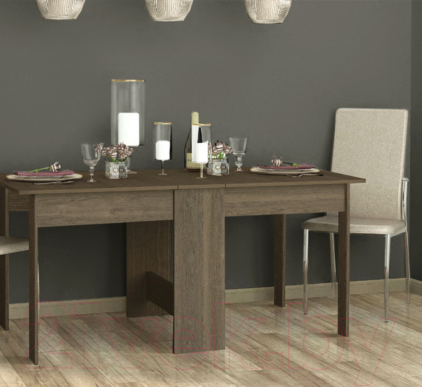 Изображение товара Стол-книга Артём-Мебель СН-115.02 (дуб экспрессив бронзовый)