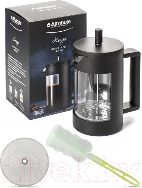 Изображение товара Френч-пресс Attribute Kenya ATF201 (800мл, с аксессуарами)
