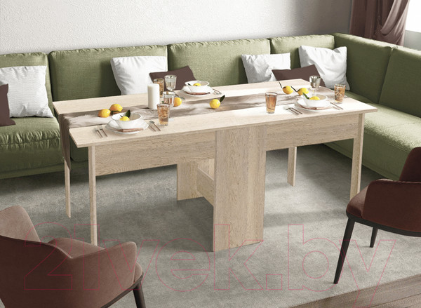 Изображение товара Стол-книга Артём-Мебель СН-115.03 (дуб экспрессив песочный)